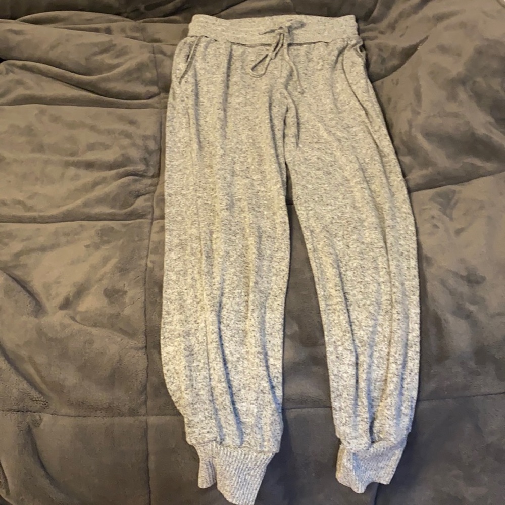 Grey sweatpants. In great condition & super soft